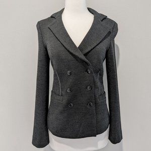 Emporio Armani knit double breasted blazer